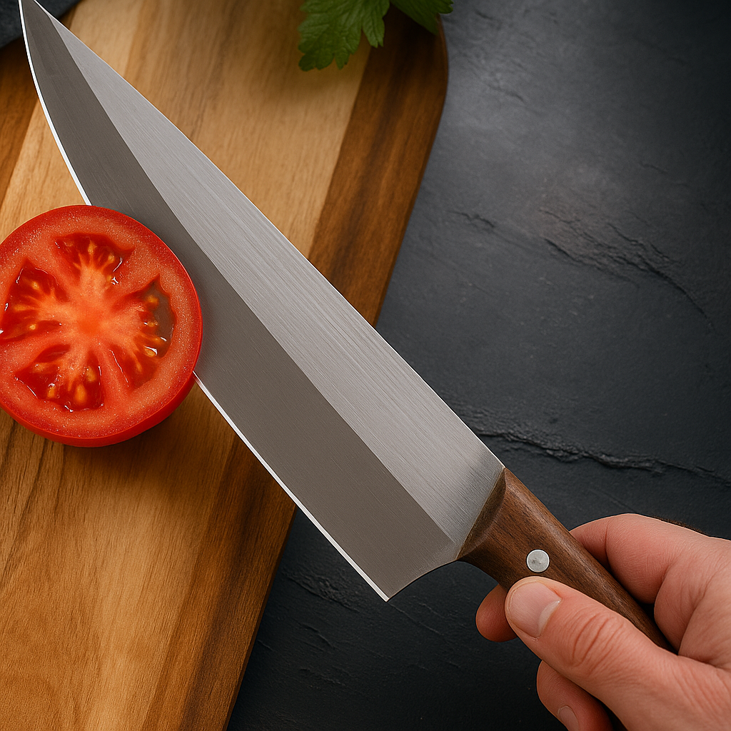 Chef Knife Rosewood Handle Stainless Steel Kitchen Knife